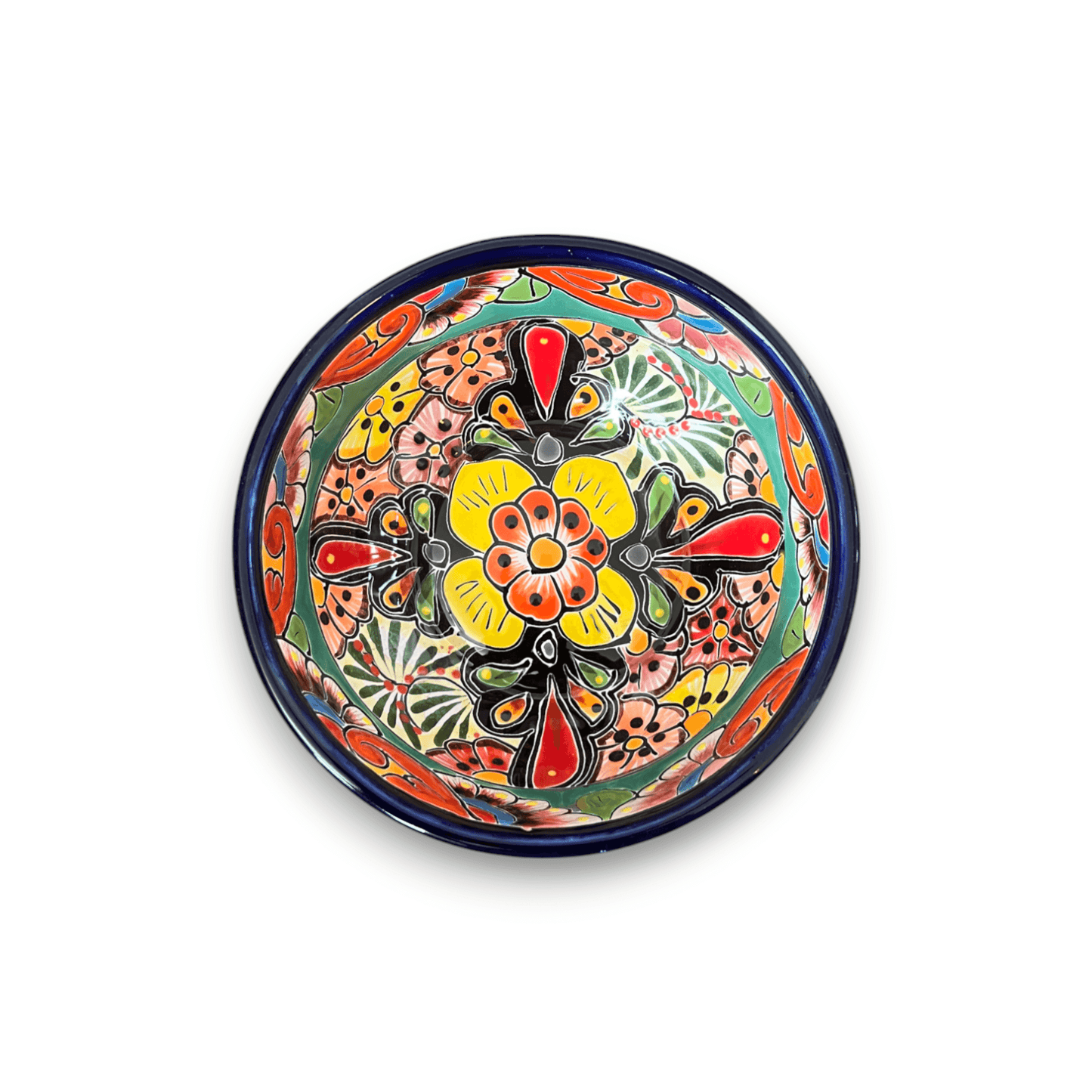 5" Colorful Talavera Ceramic Bowl | Mexican Dinnerware