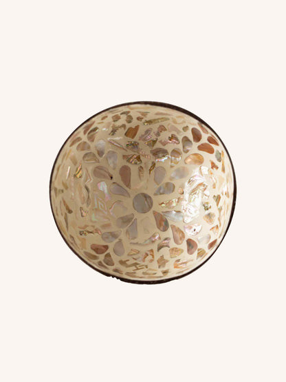 Handmade Natural Shell Coconut Bowl