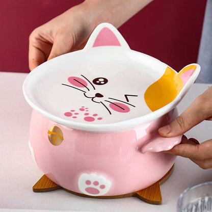 Kawaii Cat Ramen Bowl