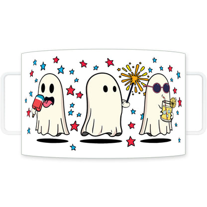 Summer Ghosts Insulated Travel Mug