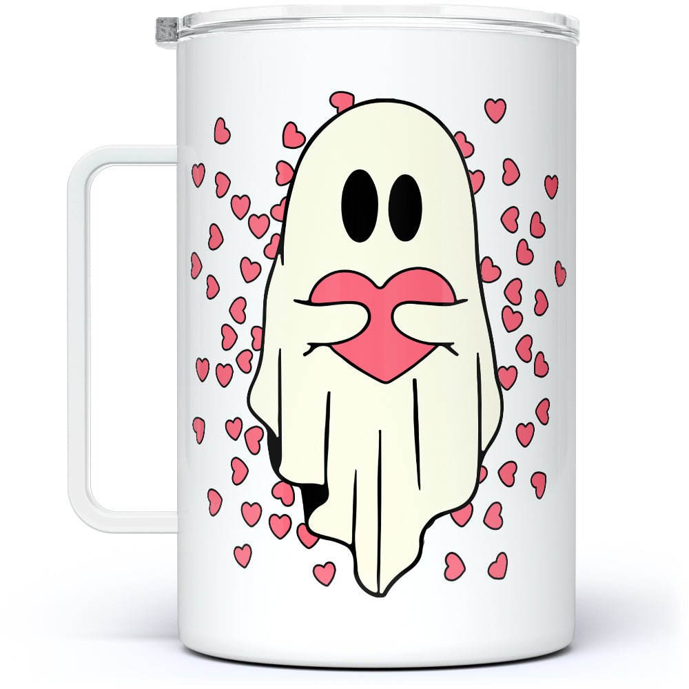 Valentine Ghost Insulated Travel Mug