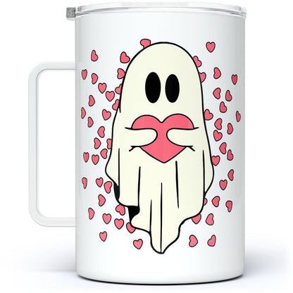 Valentine Ghost Insulated Travel Mug