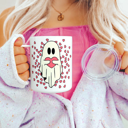Valentine Ghost Insulated Travel Mug
