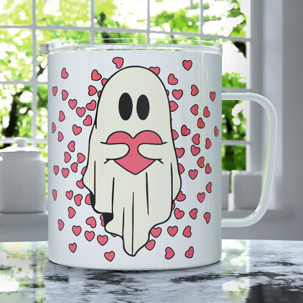 Valentine Ghost Insulated Travel Mug