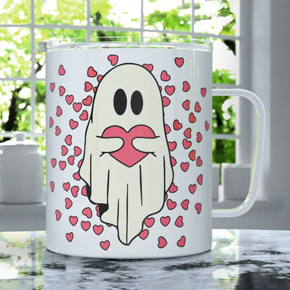 Valentine Ghost Insulated Travel Mug