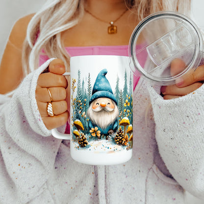 Winter Gnome Insulated Travel Mug
