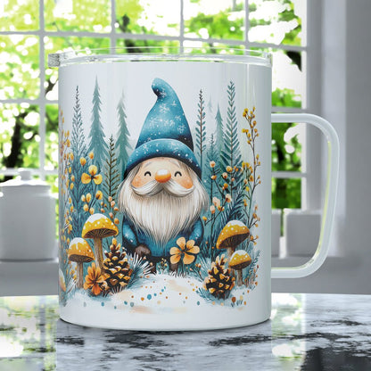 Winter Gnome Insulated Travel Mug