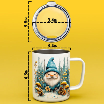 Winter Gnome Insulated Travel Mug
